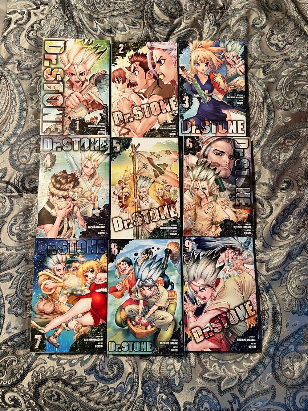Dr. Stone Manga Lot Volumes 1-